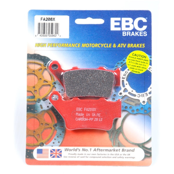 EBC - Rear brake pads (FA208X) - Husaberg KTM Husqvarna Yamaha