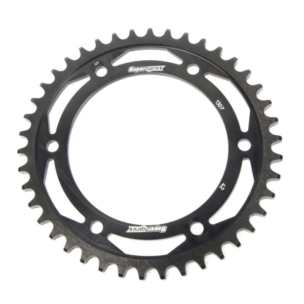 Supersprox-SPROCKET 42 Rear HONDA Black SUPERSPROX RFE-1307-42-BLK