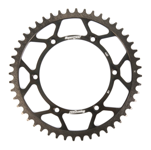 Supersprox-SPROCKET 48 Rear KAWA Black SUPERSPROX RFE-460-48-BLK