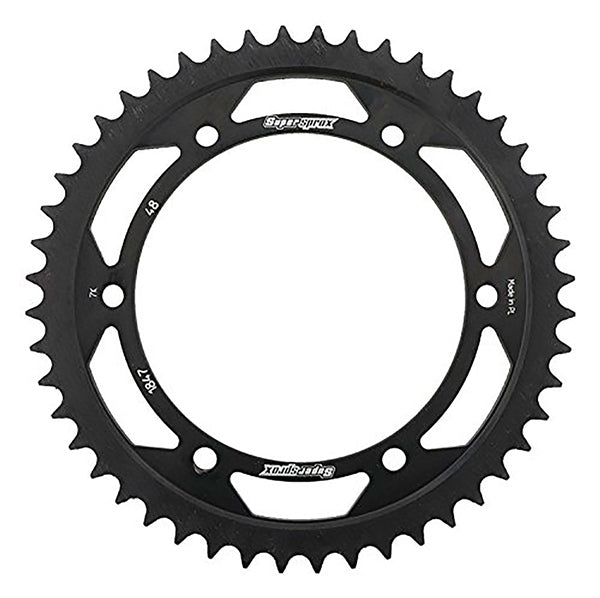 Supersprox-SPROCKET 48 Rear Yamaha Black SUPERSPROX RFE-1847-48-BLK