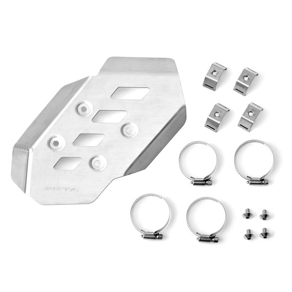 DRCZeta - Aluminum Exhaust Pipe Guard for Yamaha & Honda - ZE52-2801