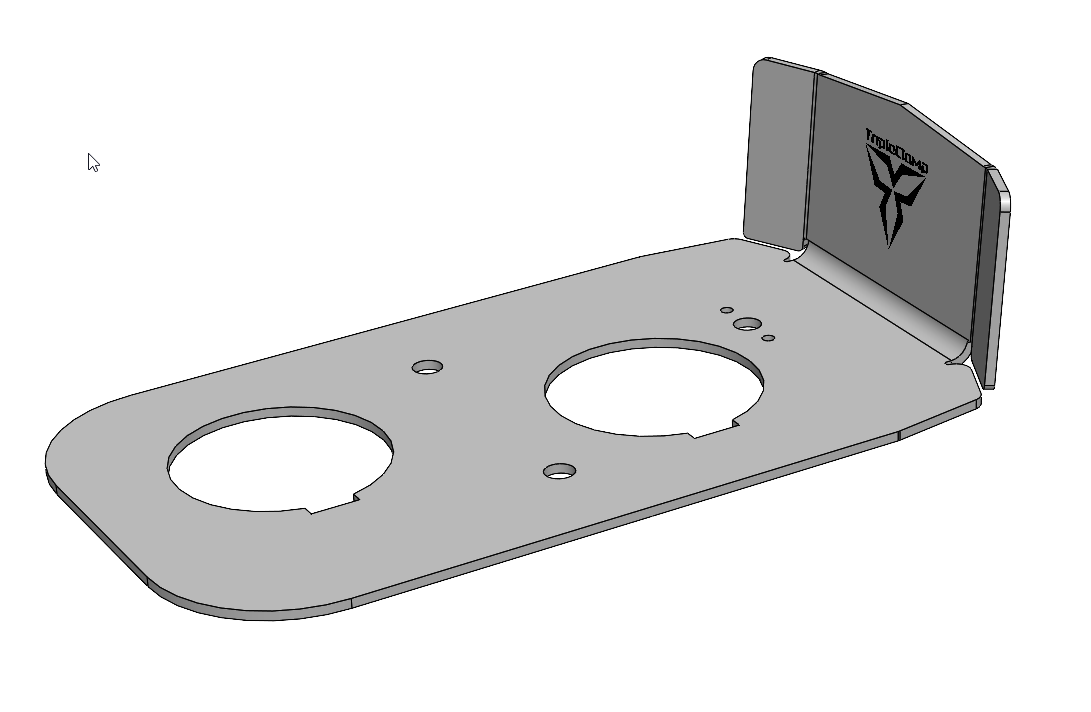 TripleClamp Moto - KTM 9x0 Airfilter Baseplate with heat and water shield (v5.0)