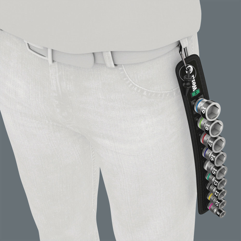 Wera Tools - Belt B 1 Zyklop Bit Socket With 3/8" Drive Holding Function - 05003970001
