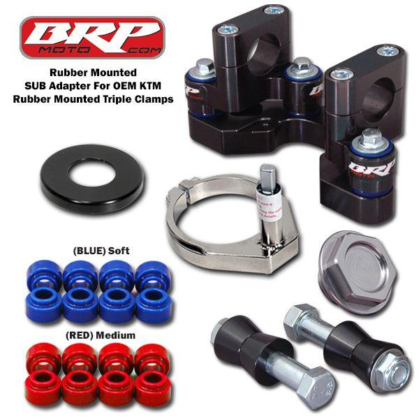 BRP - Rubber Mounted Kit Sub Mount 2020-2023 Husqvarna FC/FX/TC/TX and KTM SX/SX-F/XC (DM-901616-30)