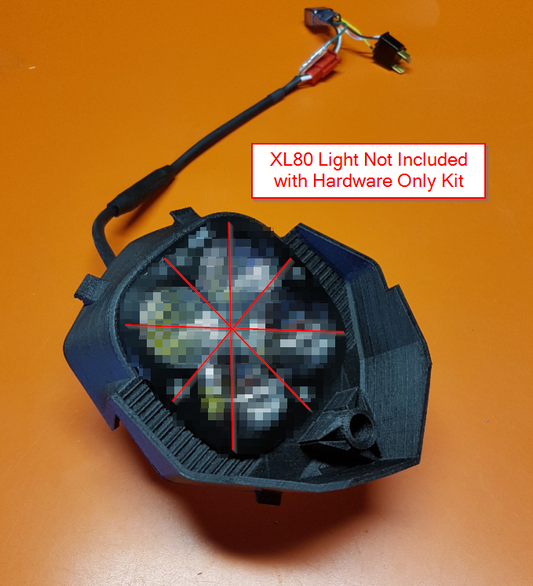 ERZBURGER - KTM 950 SE Headlight - Hardware Kit ONLY