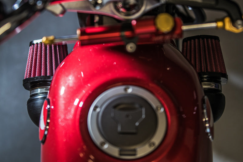 DNA Air Filters - Stage 3 MK2 Air Filter for Honda Monkey 125 - Billet Top