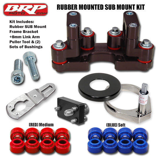 BRP - Rubber Mounted Kit Sub Mount for Beta XTrainer 300 2015-2025