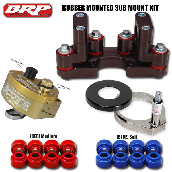 BRP - Rubber Mounted Kit Sub Mount for Beta XTrainer 300 2015-2025