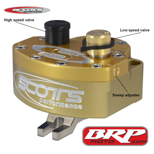 BRP - Solid SUB Mounted Steering Damper Kit for Aprillia Tuareg 660