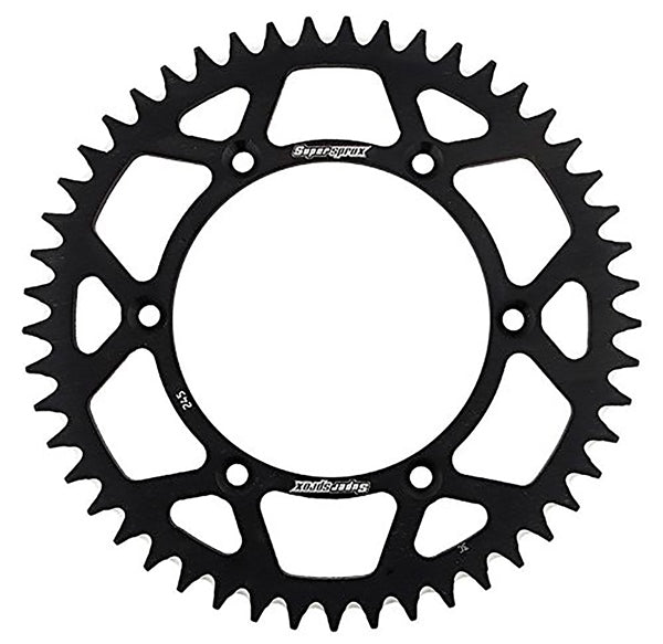 Supersprox-SPROCKET 50 Rear KAWA Black SUPERSPROX RAL-457-50-BLK