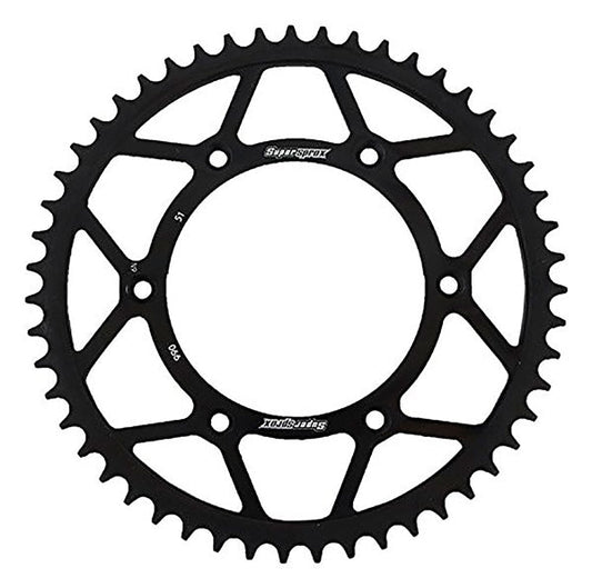 Supersprox-SPROCKET 51 Rear KTM Black SUPERSPROX RFE-990-51-BLK