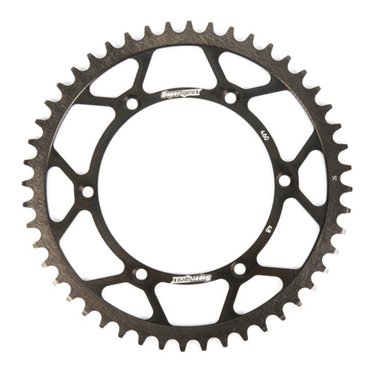 Supersprox-SPROCKET 48 Rear KAWA Black SUPERSPROX RFE-460-48-BLK