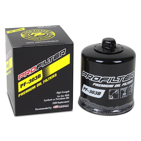 ProFilter - Premium Oil Filter for Honda, Kawasaki, Polaris and Yamaha (PF-303B)