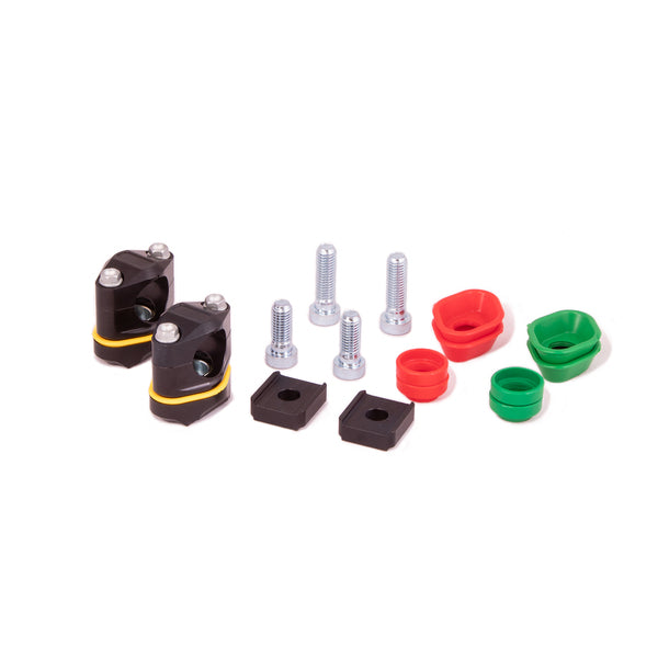 Xtrig - Bar Mount Kit (FlexFix) M12 x 28.4mm Bar Dia (5mm Raisers Elastomer Kit Soft/Medium/Hard)