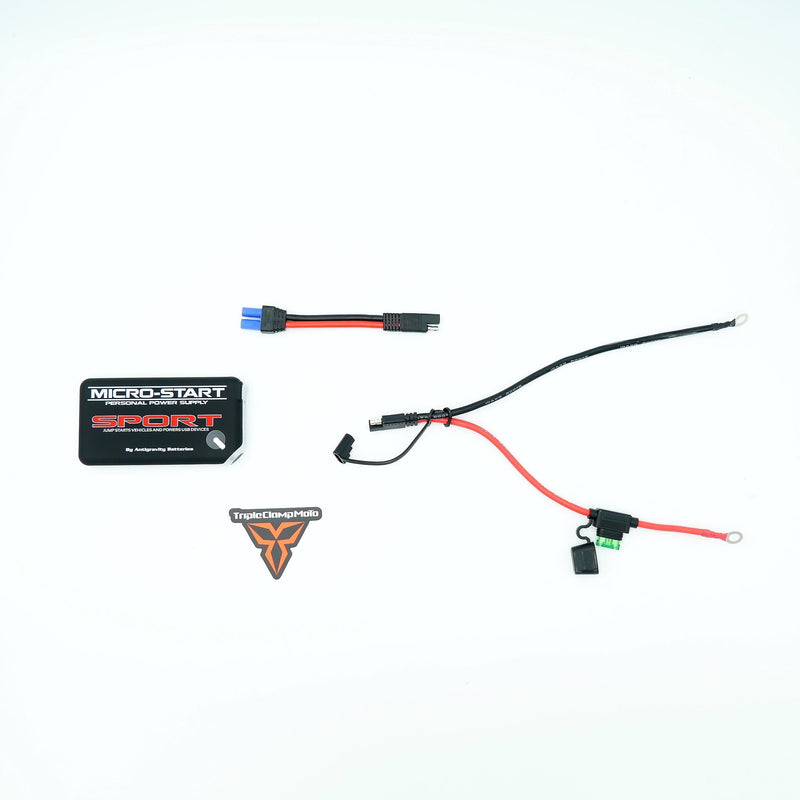 Heavy Duty Battery Harness to Jump Start and Charge