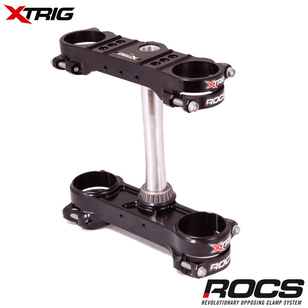 Xtrig - ROCS Tech (Black) KTM SX50 2021 Husqvarna TC50 21 Gas Gas MC50 21 (Mini Models) (22mm offset)