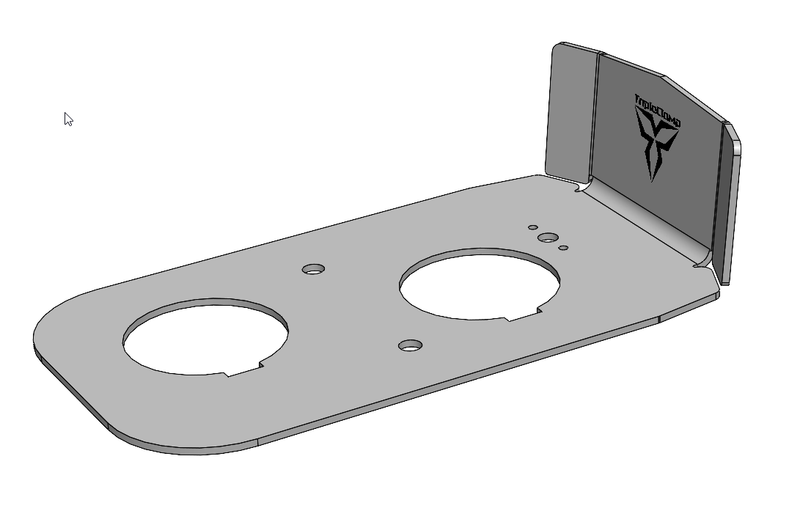 TripleClamp Moto - KTM 9x0 Airfilter Baseplate with heat and water shield (v5.0)