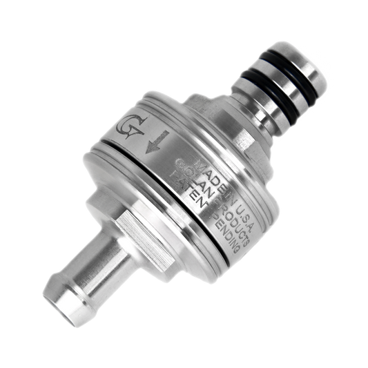 Golan - High Flow Compact Fuel Filter Compatible with Quick Disconnect